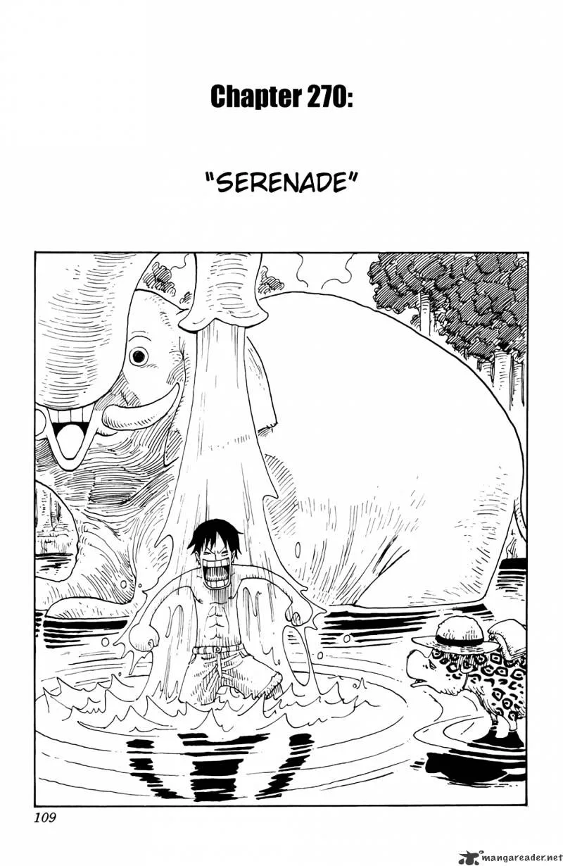 One Piece Chapter 270 page 1