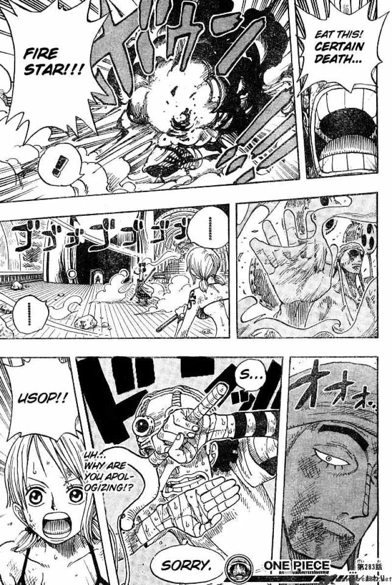 One Piece Chapter 283 page 19