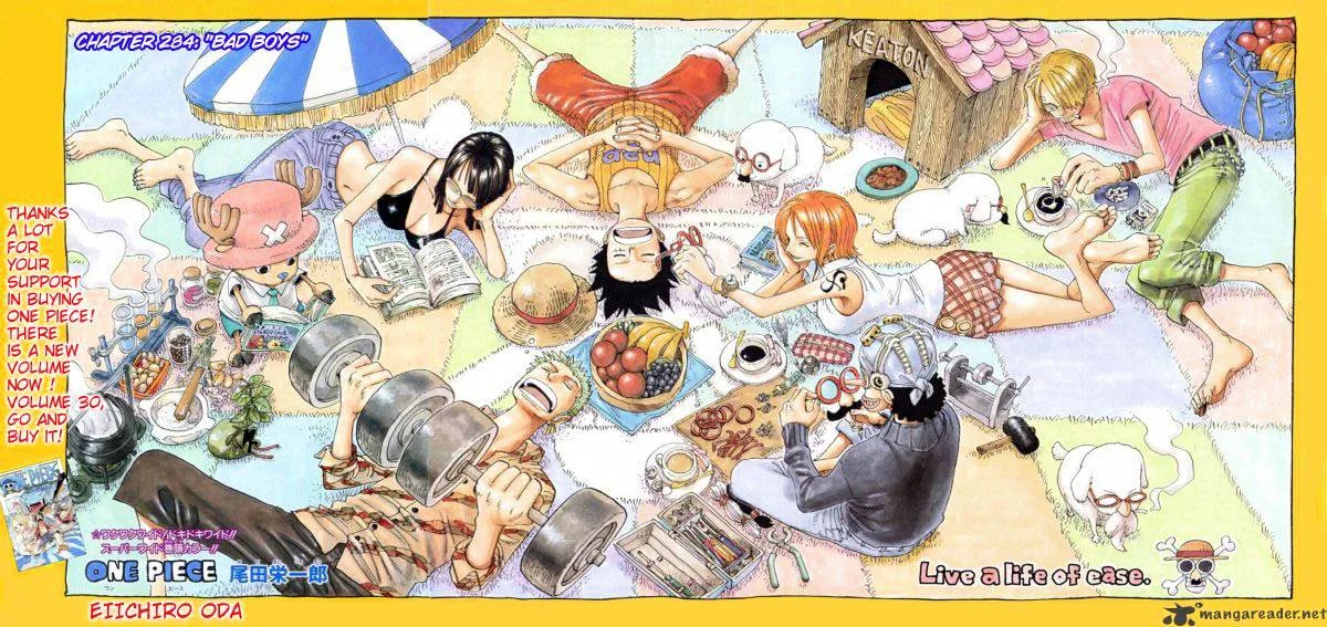One Piece Chapter 284 page 1