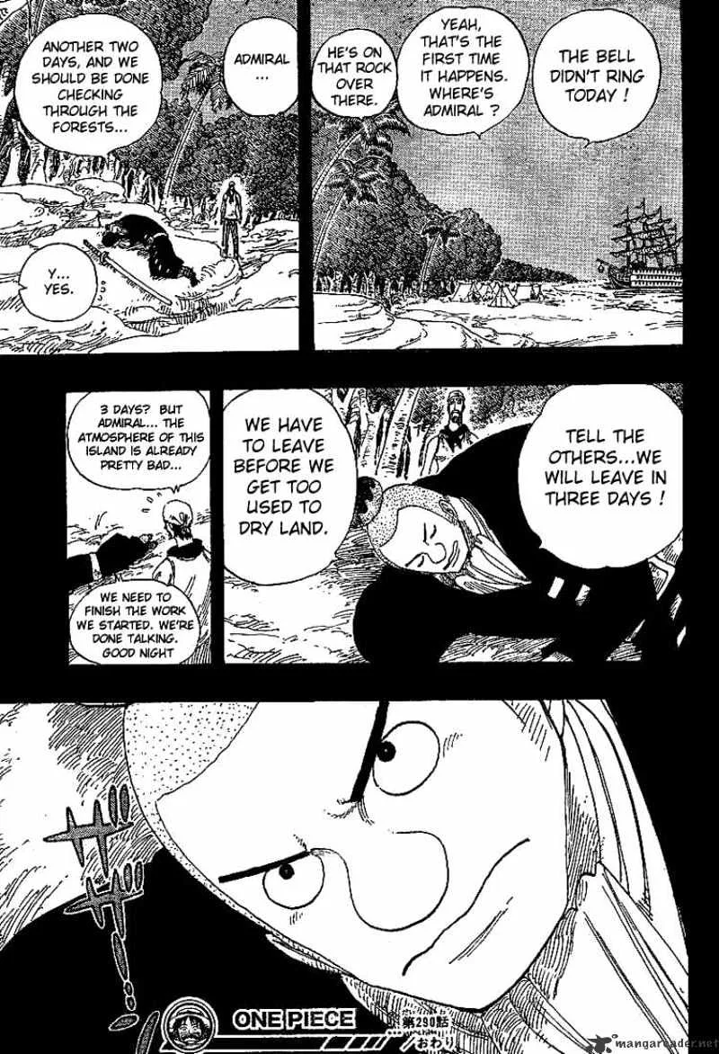 One Piece Chapter 290 page 18