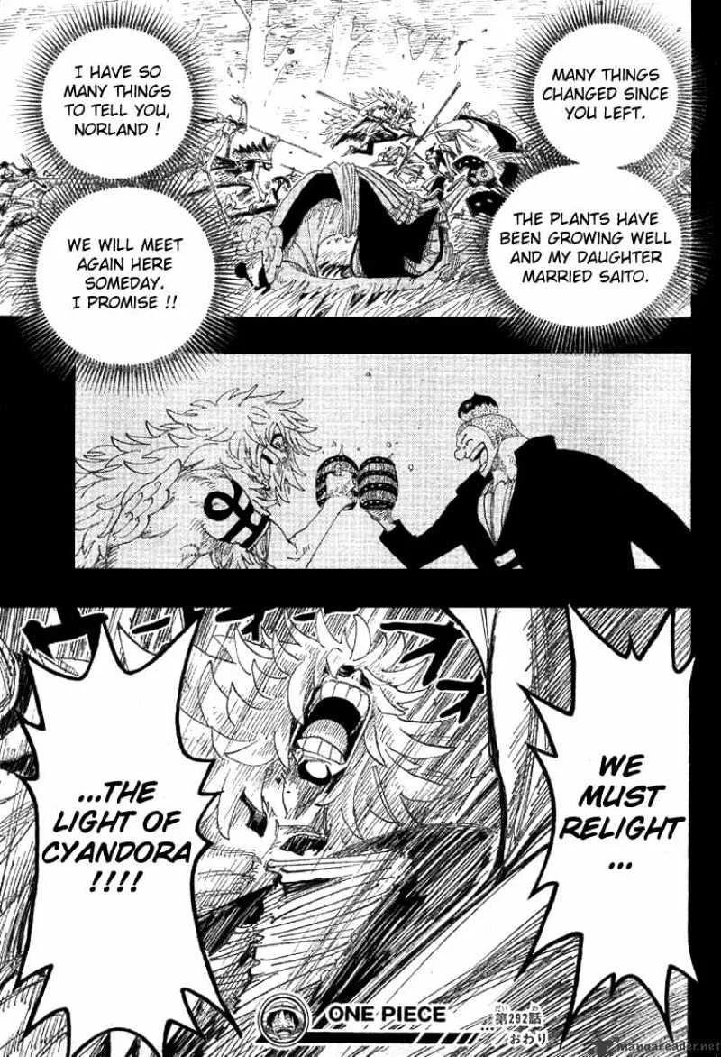One Piece Chapter 292 page 18