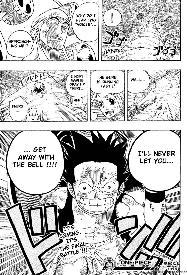 One Piece Chapter 293 page 17