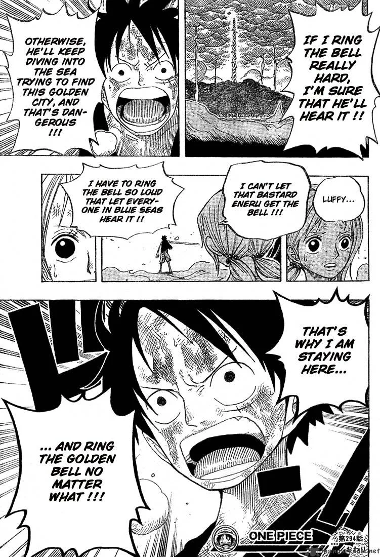 One Piece Chapter 294 page 18