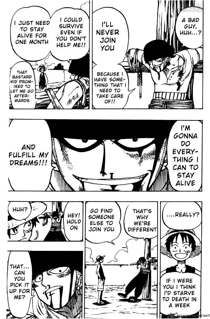 One Piece Chapter 3 page 17