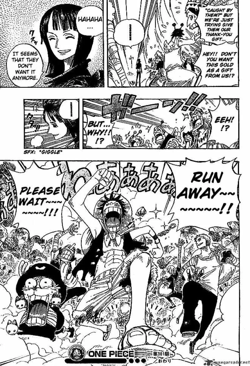One Piece Chapter 301 page 19