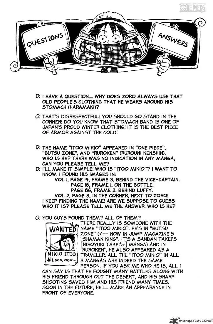 One Piece Chapter 31.99 page 20