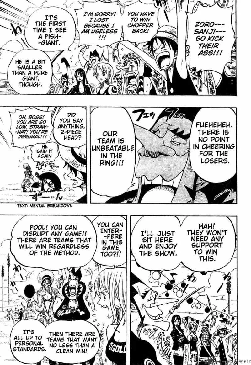 One Piece Chapter 310 page 4