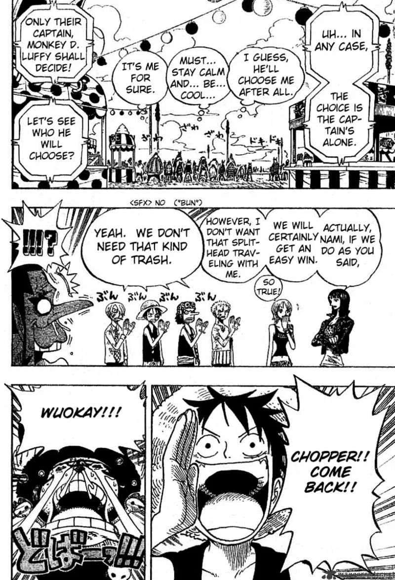 One Piece Chapter 313 page 8