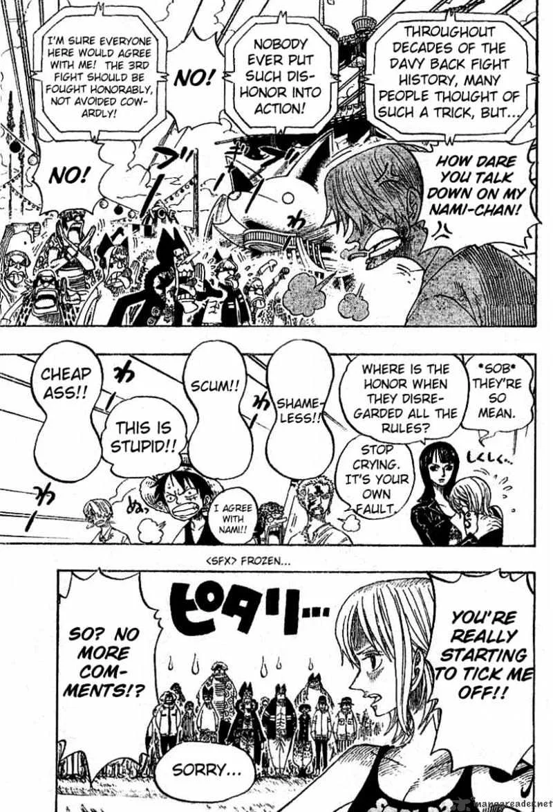 One Piece Chapter 313 page 7