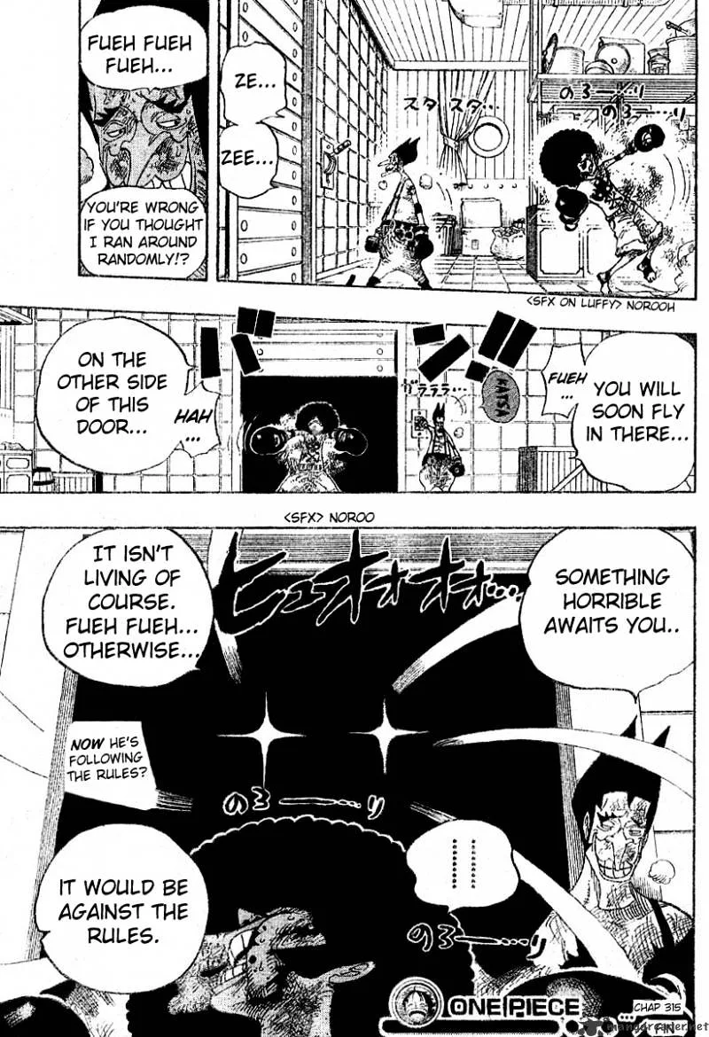 One Piece Chapter 315 page 19