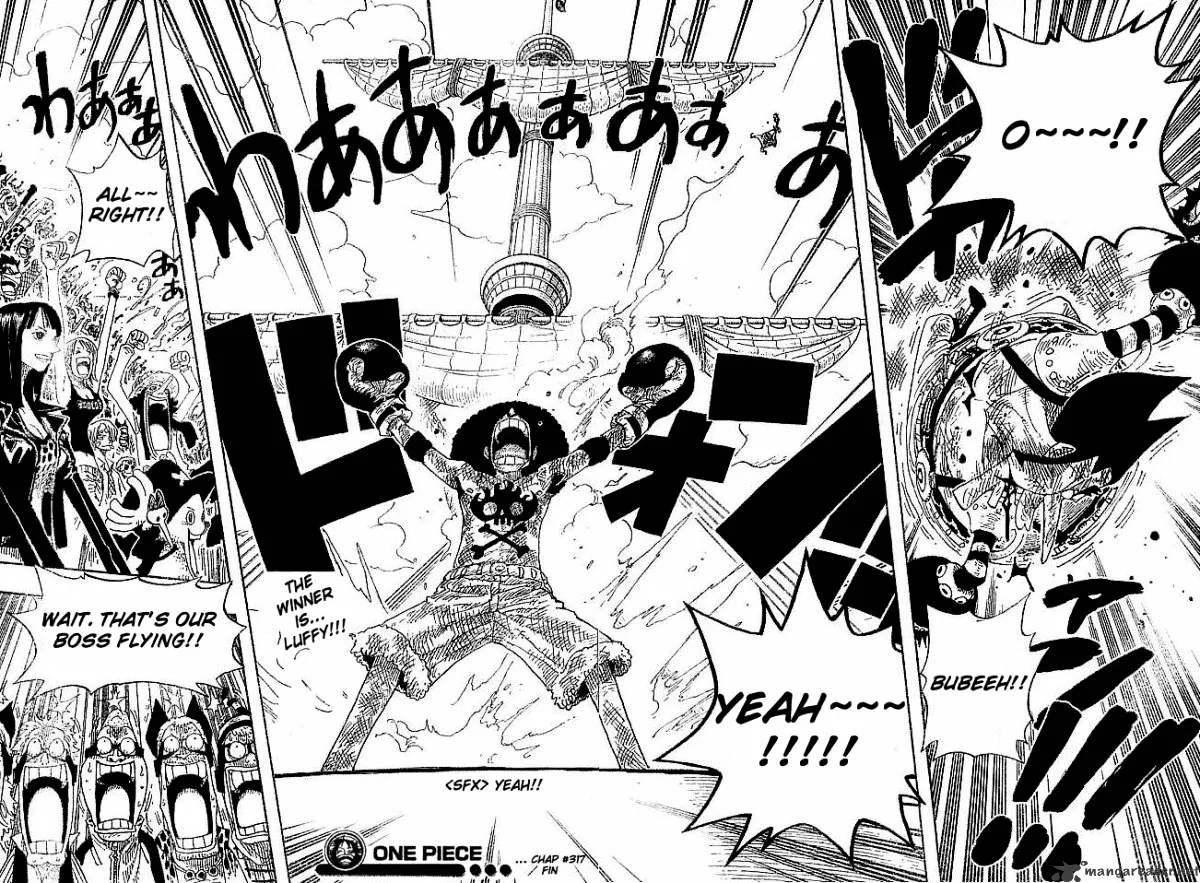 One Piece Chapter 317 page 19