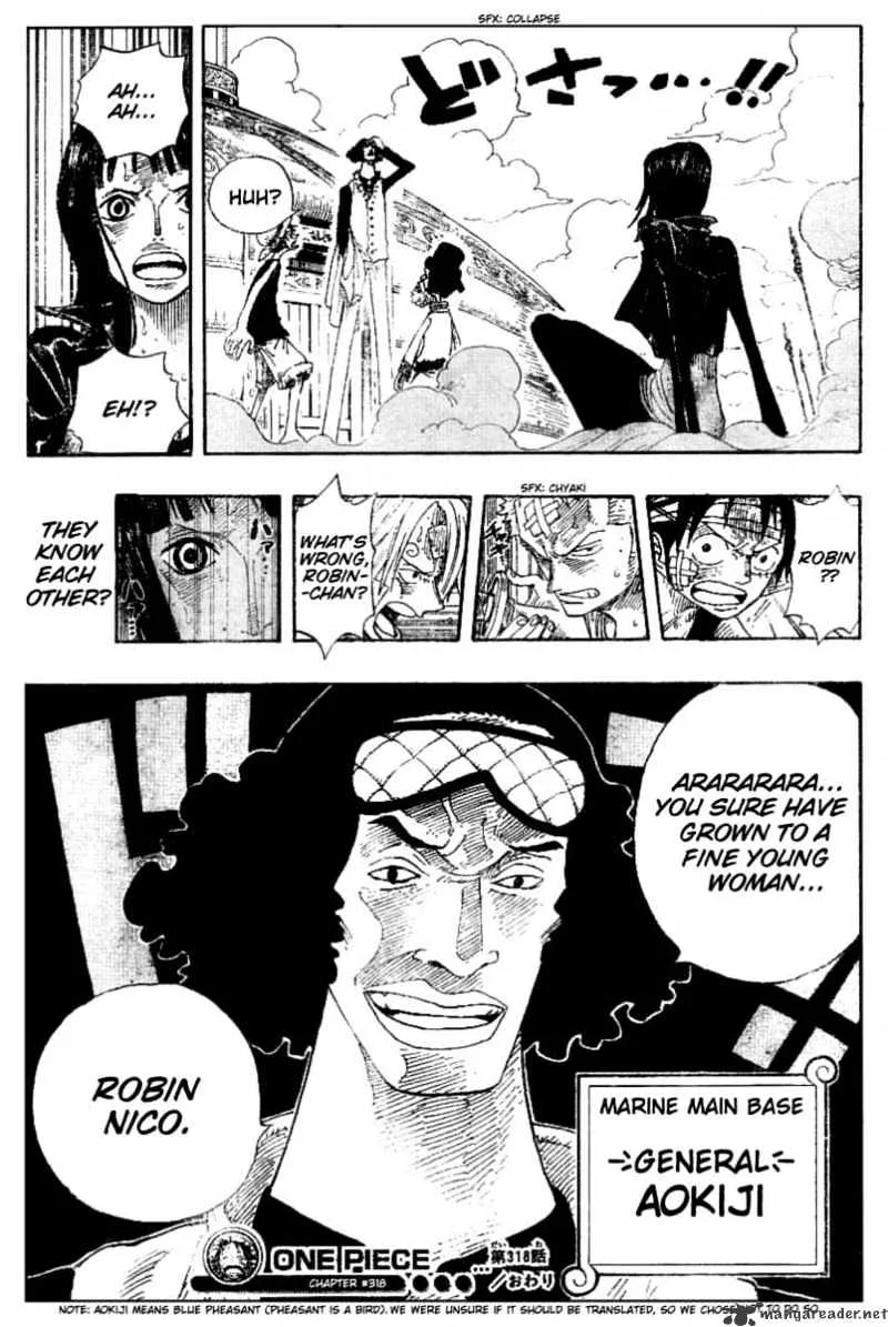 One Piece Chapter 318 page 19