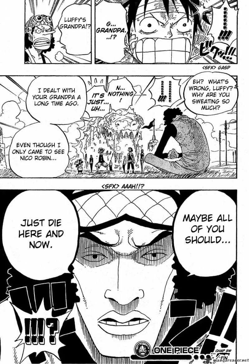 One Piece Chapter 319 page 18