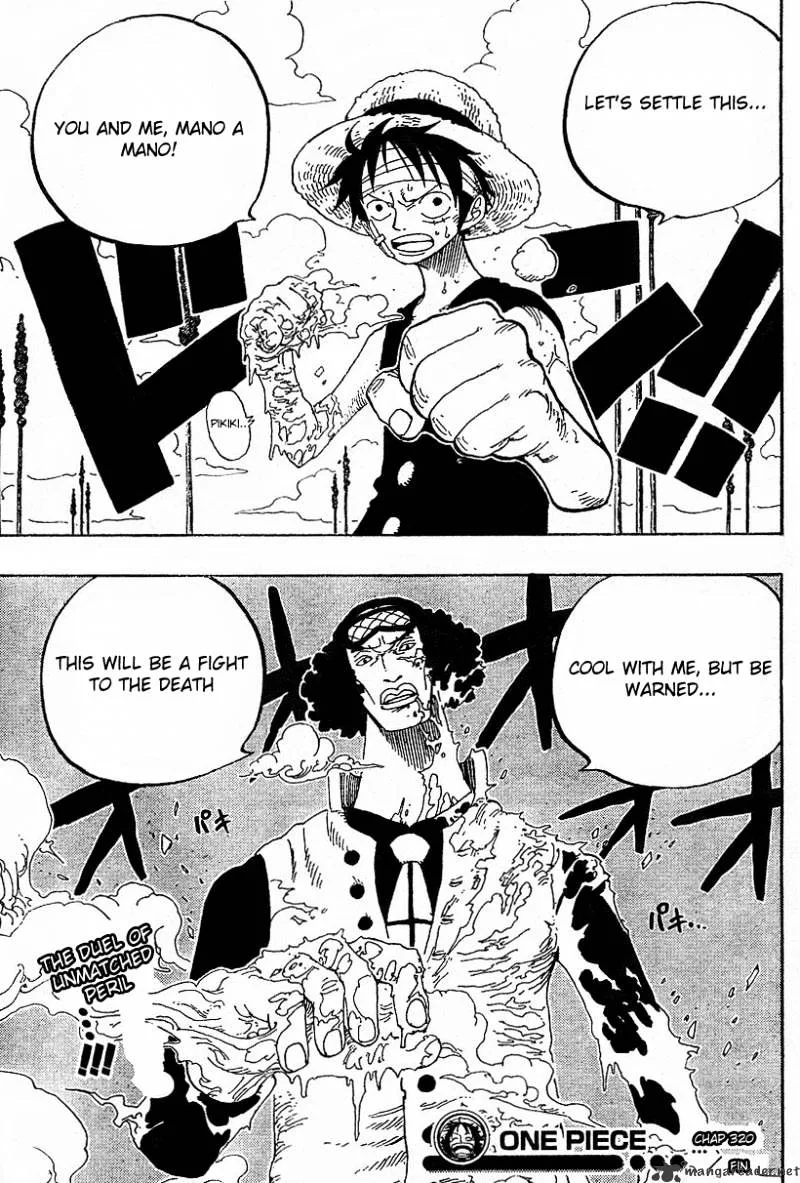 One Piece Chapter 320 page 19