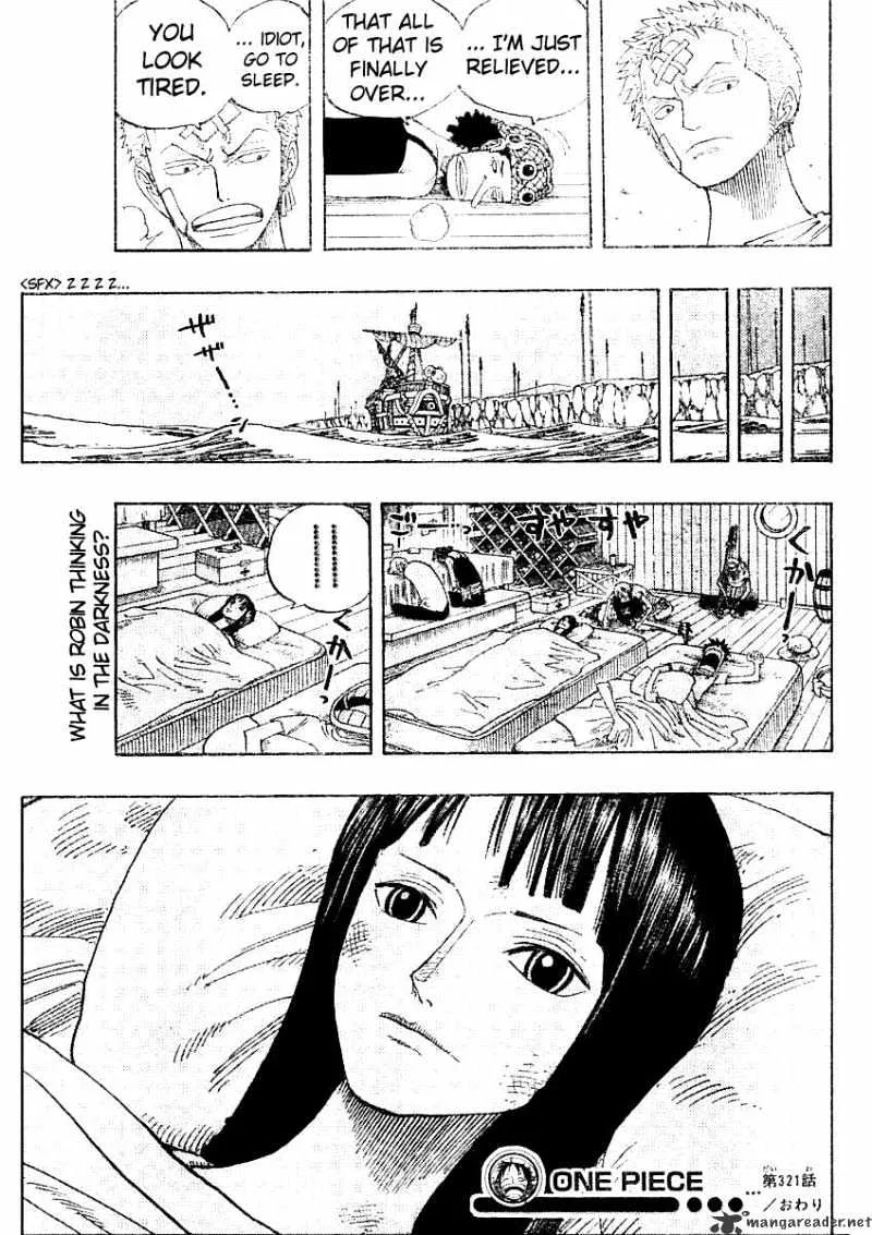 One Piece Chapter 321 page 18