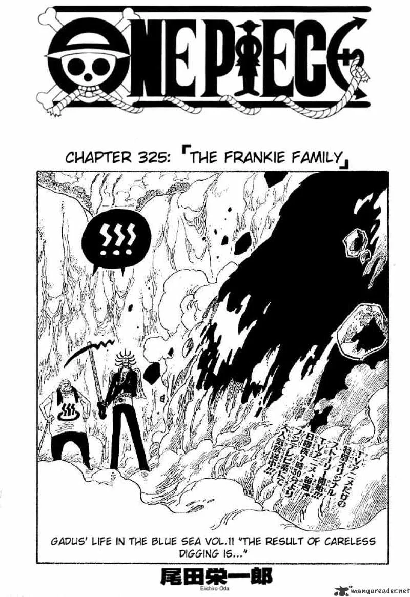 One Piece Chapter 325 page 1