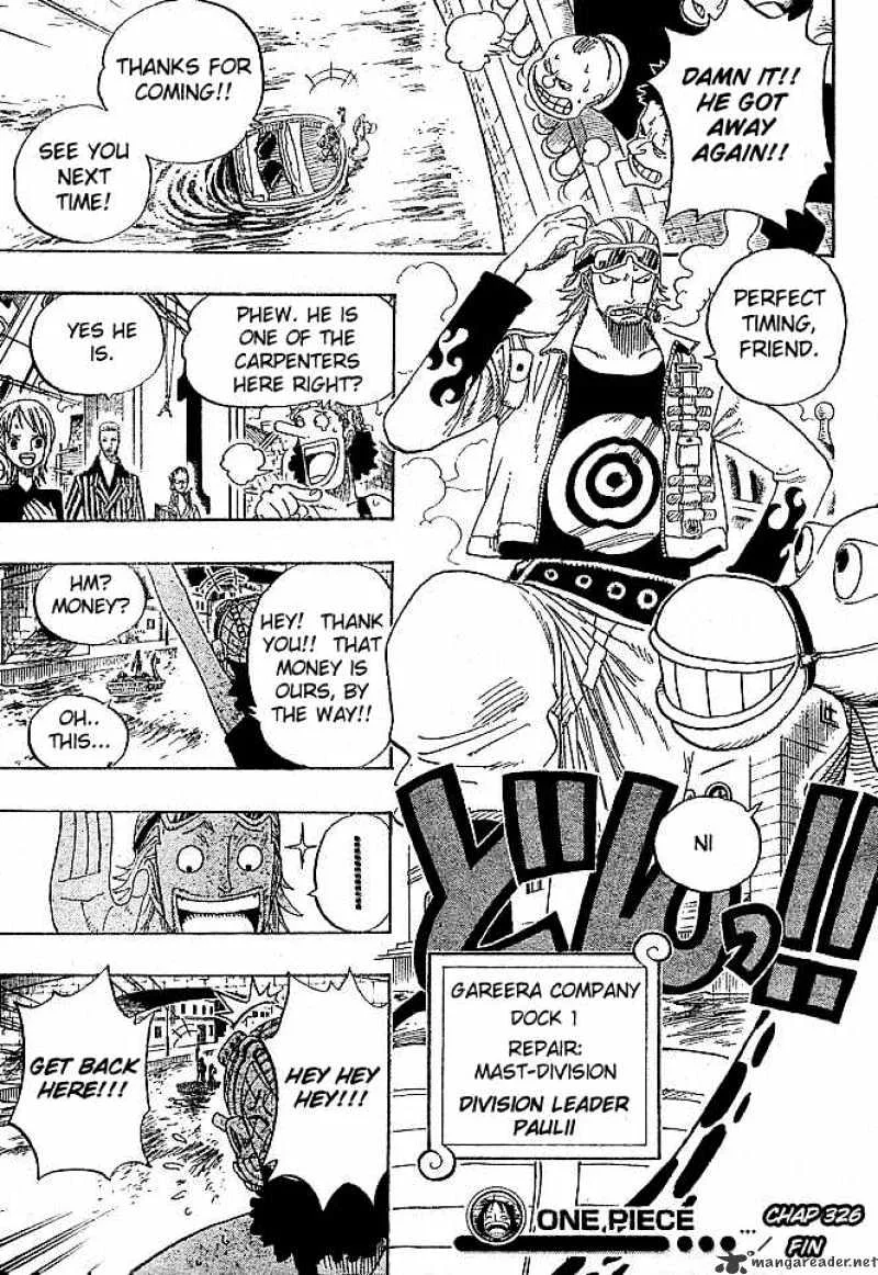 One Piece Chapter 326 page 17