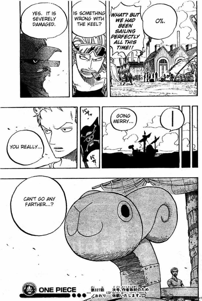 One Piece Chapter 327 page 19