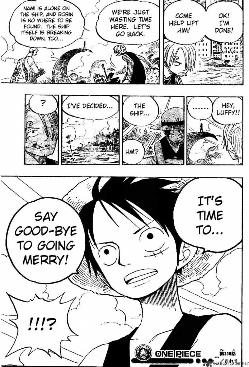 One Piece Chapter 330 page 17