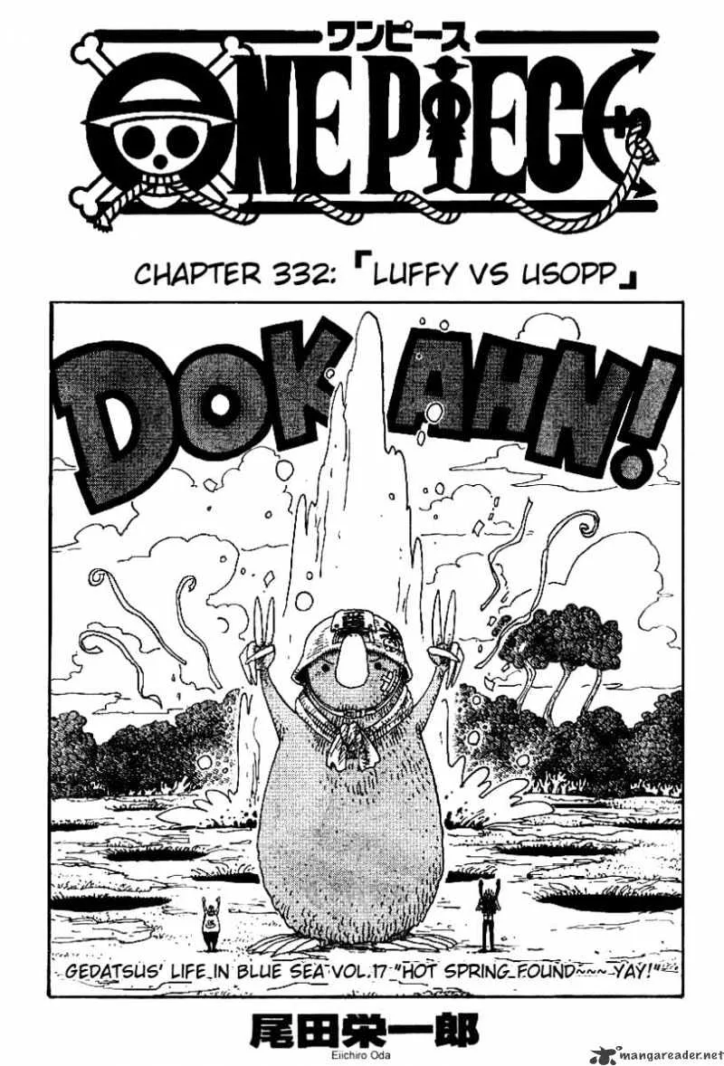 One Piece Chapter 332 page 1