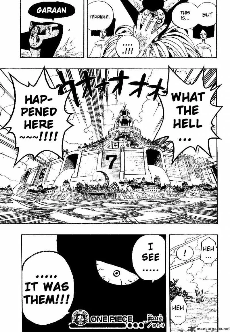 One Piece Chapter 334 page 18