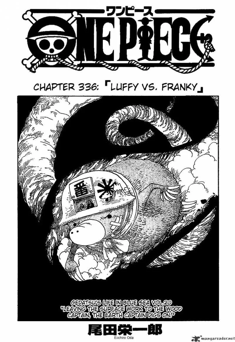 One Piece Chapter 336 page 1