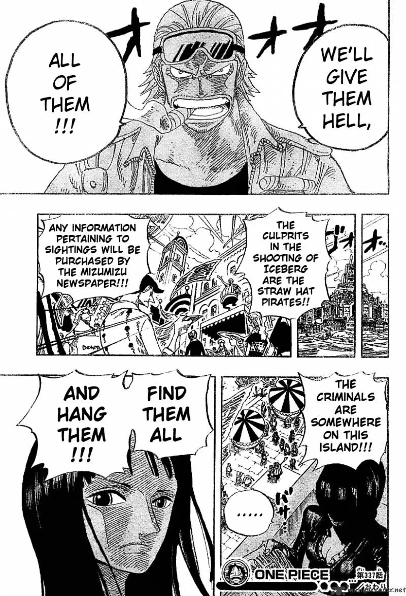 One Piece Chapter 337 page 19