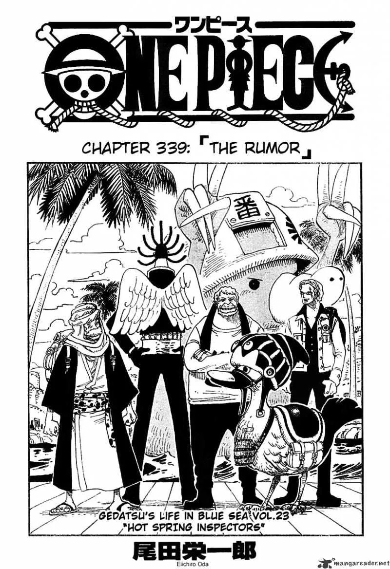 One Piece Chapter 339 page 1