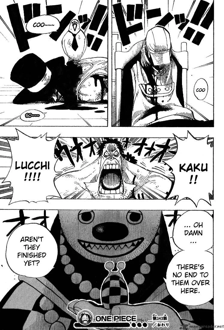 One Piece Chapter 343 page 19