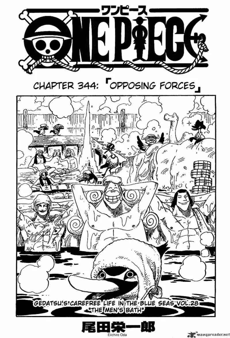 One Piece Chapter 344 page 1