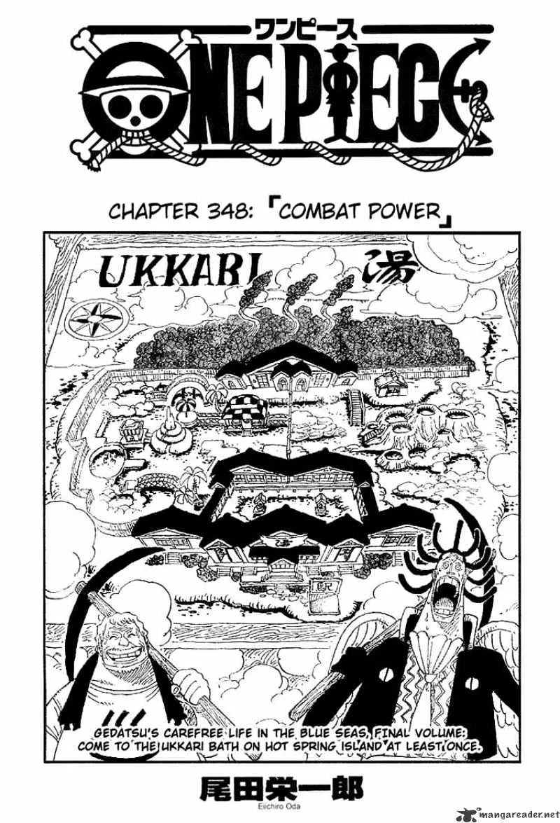 One Piece Chapter 348 page 1