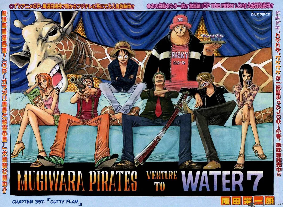 One Piece Chapter 357 page 2