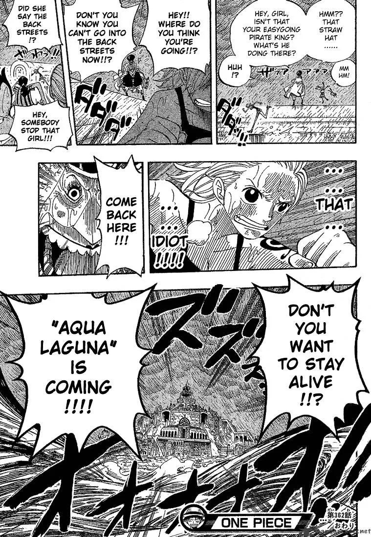 One Piece Chapter 362 page 19