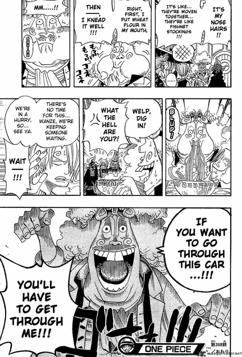 One Piece Chapter 368 page 20
