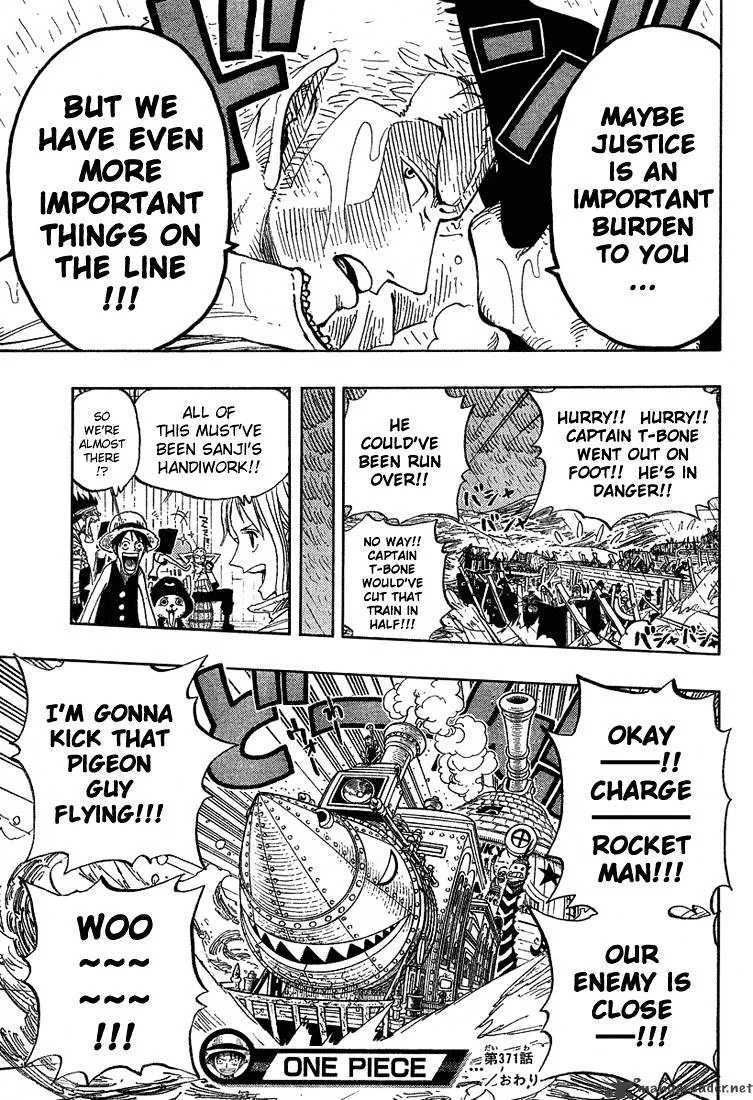 One Piece Chapter 371 page 17