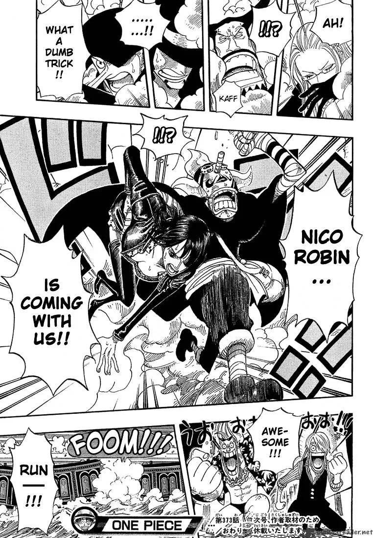 One Piece Chapter 373 page 17