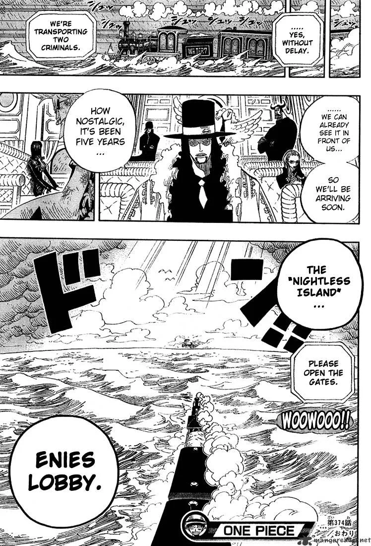 One Piece Chapter 374 page 19