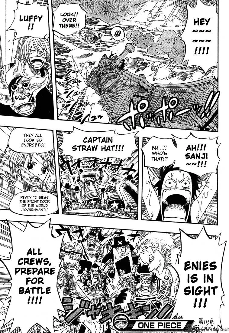 One Piece Chapter 375 page 17