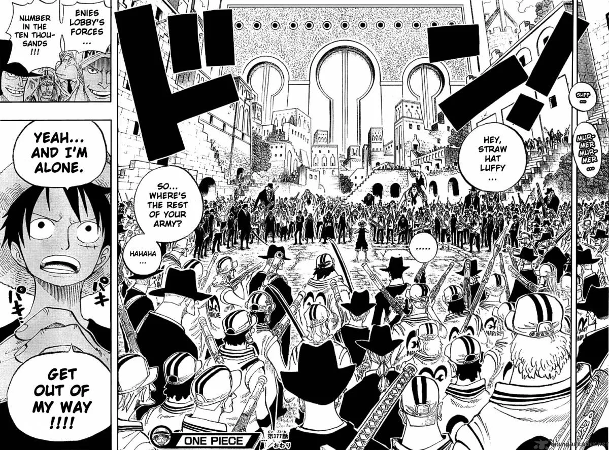 One Piece Chapter 377 page 16