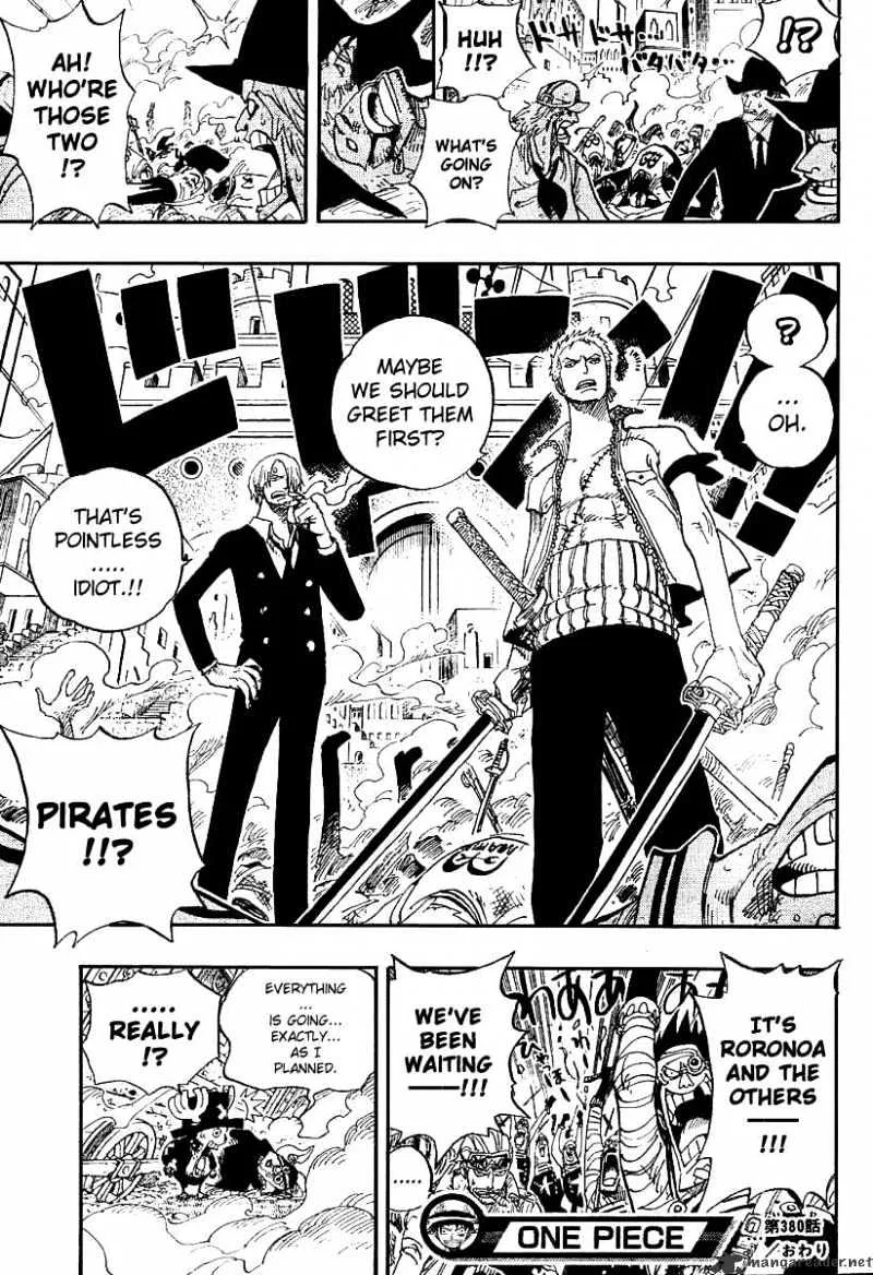 One Piece Chapter 380 page 17
