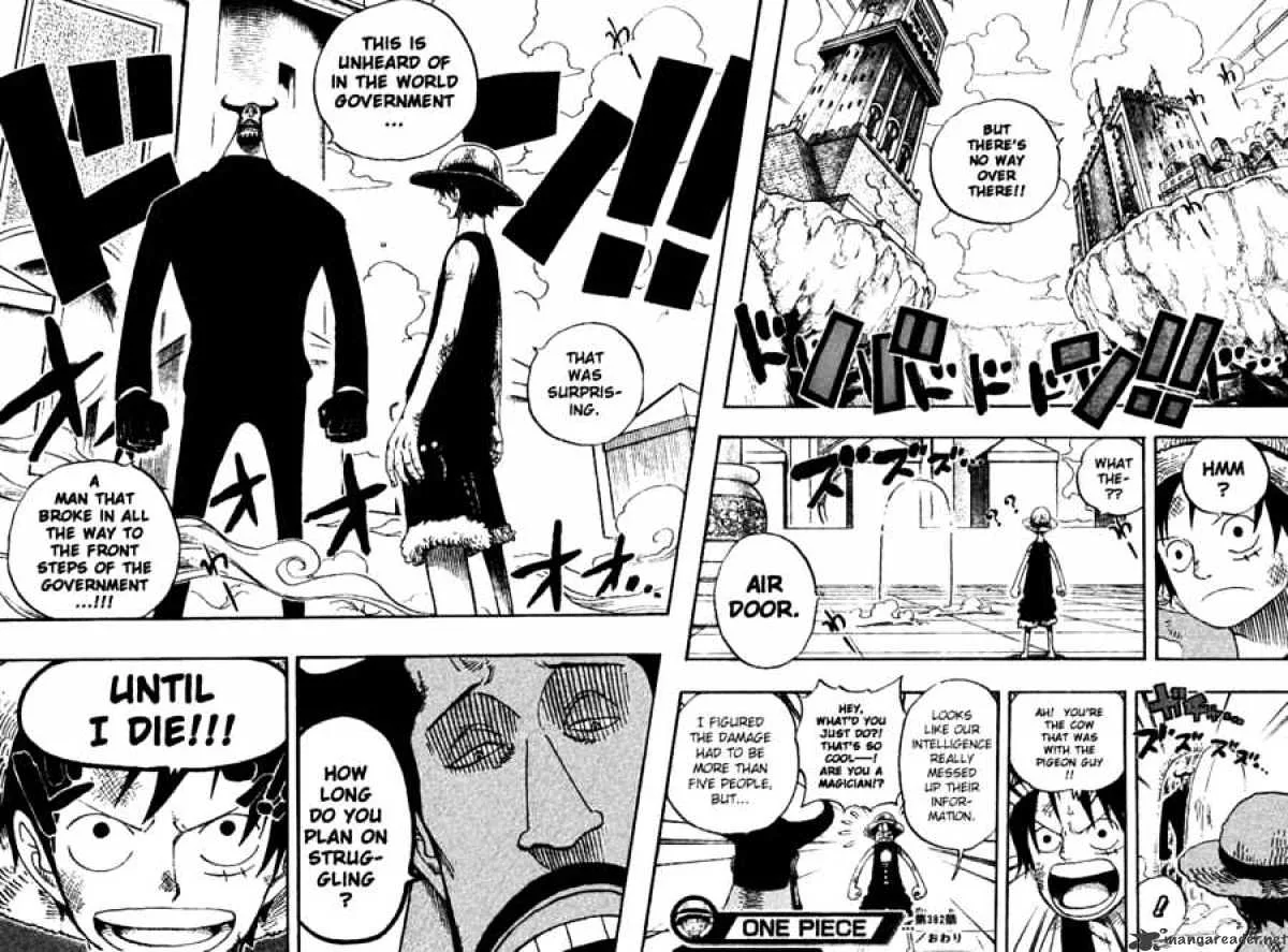 One Piece Chapter 382 page 18