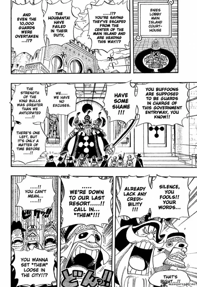 One Piece Chapter 384 page 8