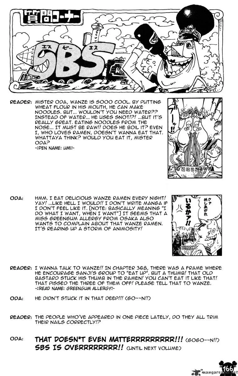 One Piece Chapter 385 page 19