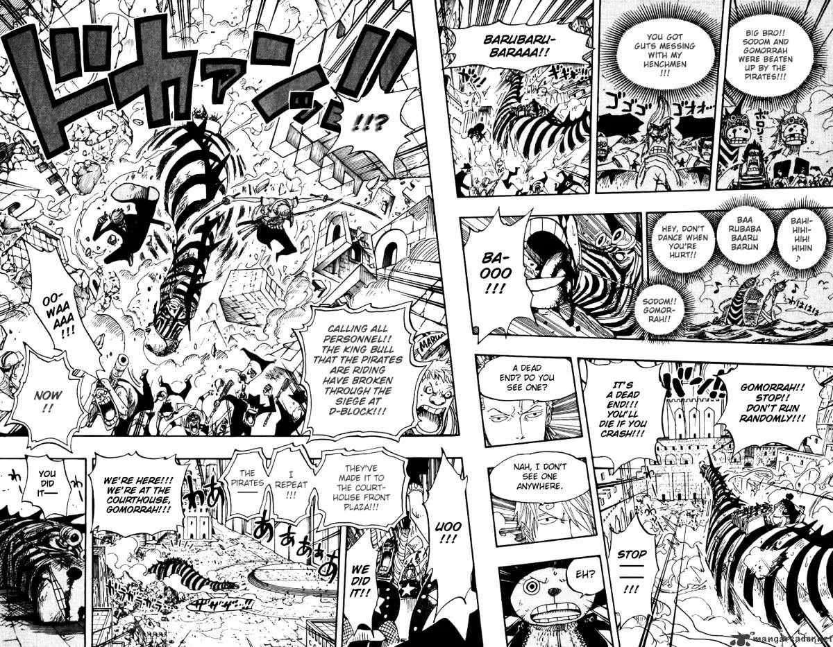 One Piece Chapter 385 page 18