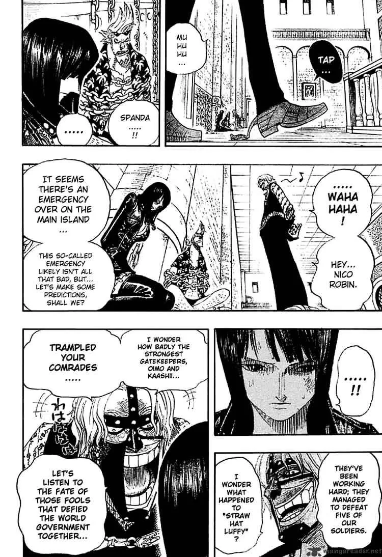 One Piece Chapter 386 page 4