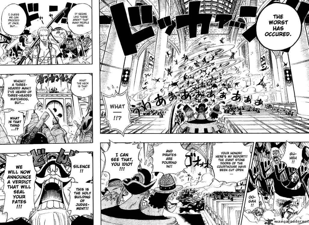 One Piece Chapter 387 page 3