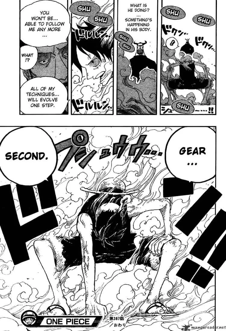 One Piece Chapter 387 page 17