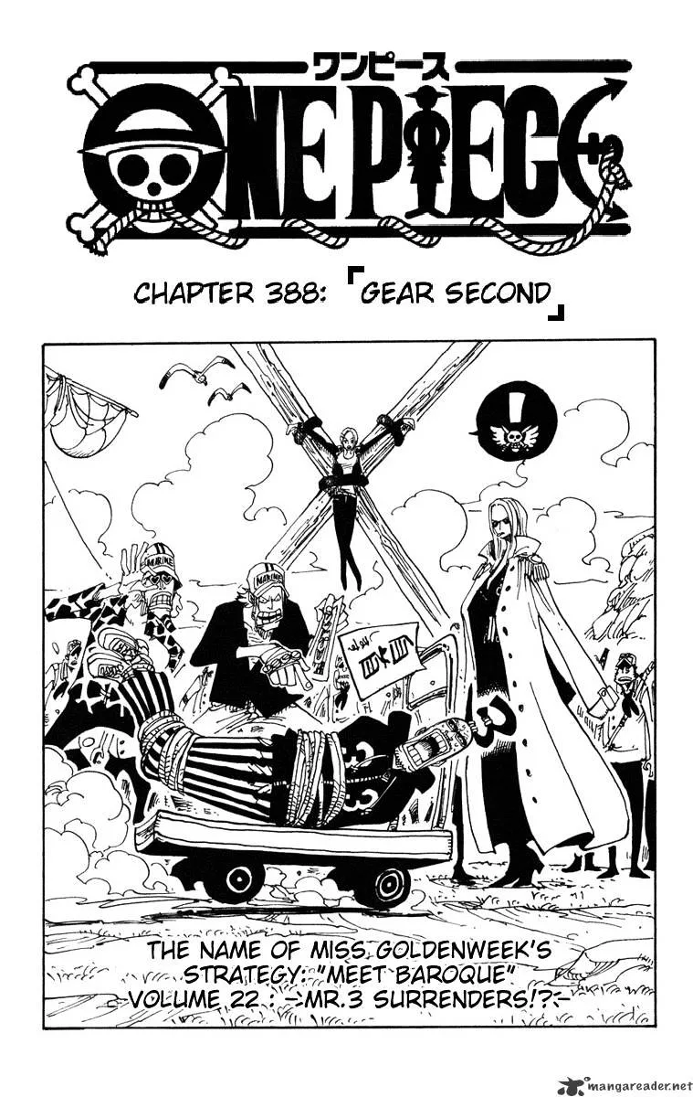 One Piece Chapter 388 page 1