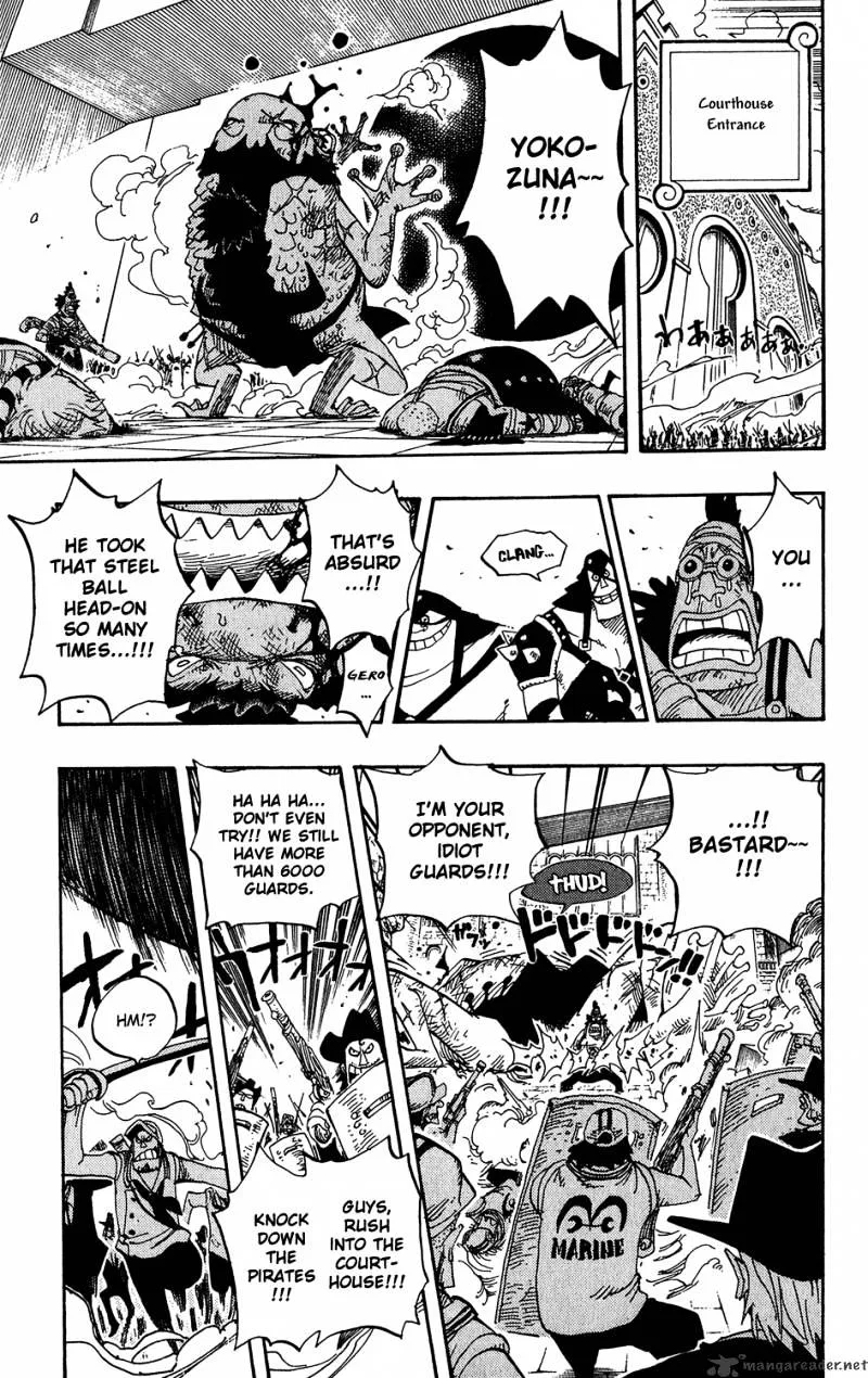One Piece Chapter 390 page 9