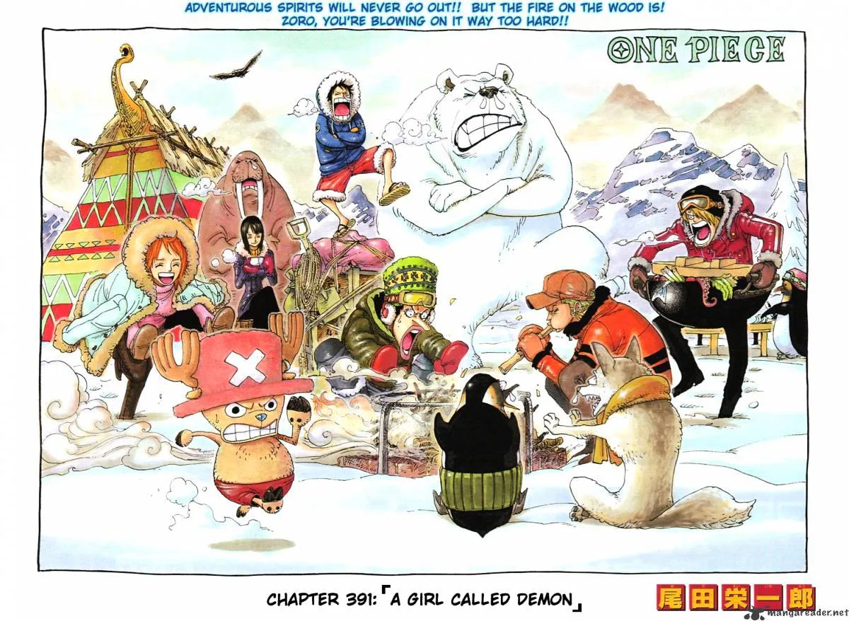 One Piece Chapter 391 page 1